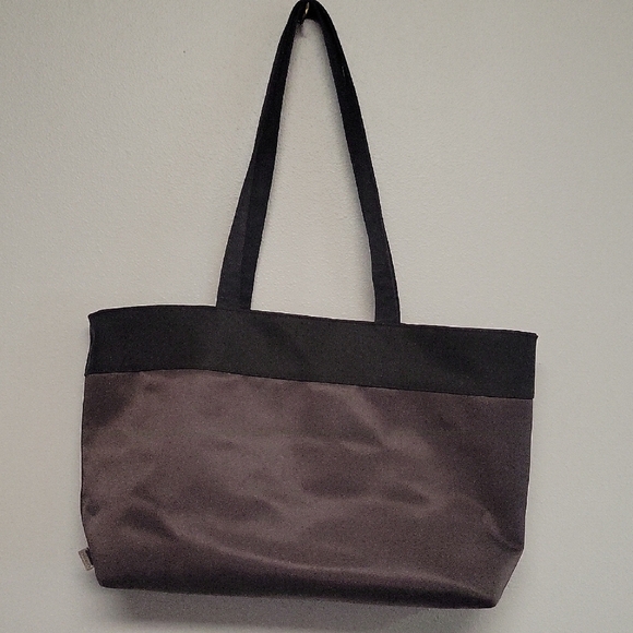 Calvin Klein Handbags - Calvin Klein Black and Dark Gray Tote Bag